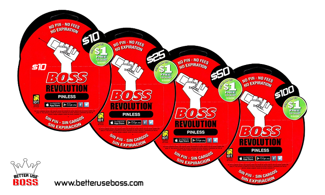 How to Make International Calls With BOSS Revolution Calling Cards