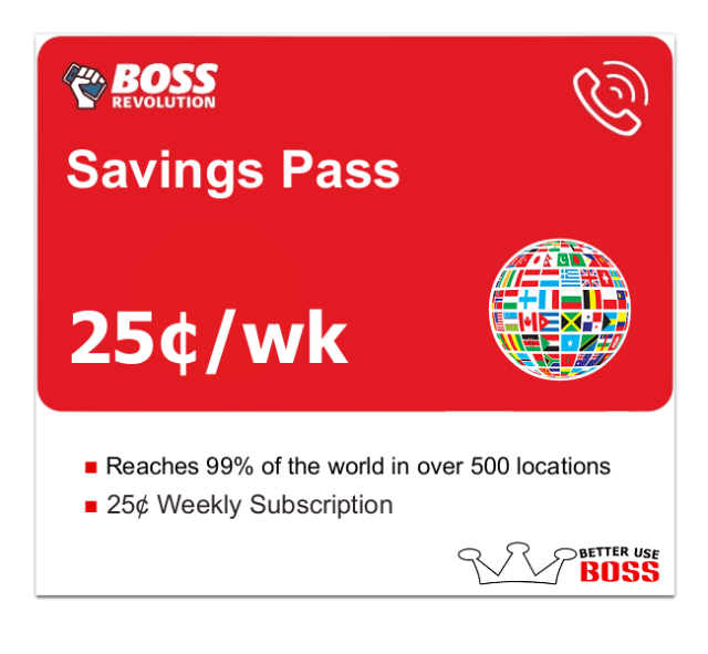 Savings Pass - Better Use Boss